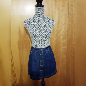 Forever 21 Denim Mini skirt sz small